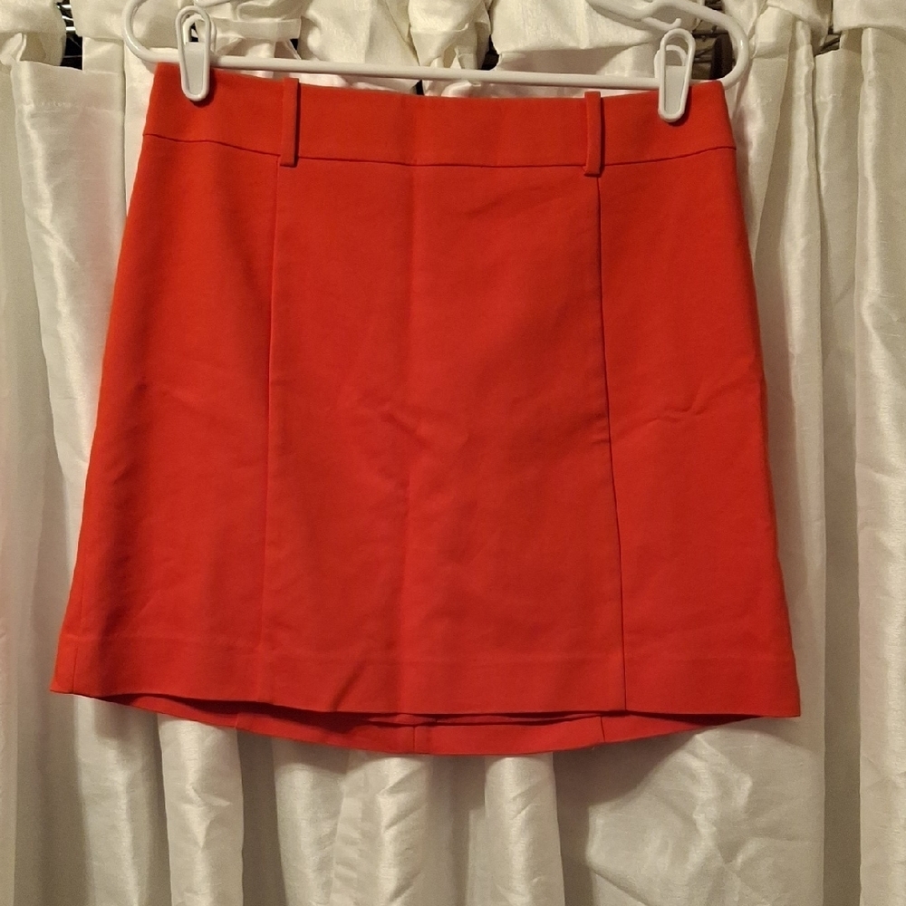 Express Vibrant Orange Mini Skirt 8 🩵🩵🩵🩵